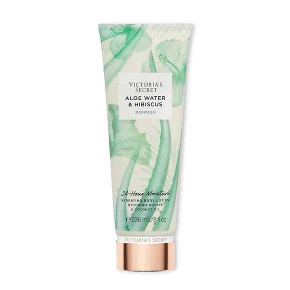 VS Aloe Water & Hibiscus Cream Body Wash & Body Lotion Full Size