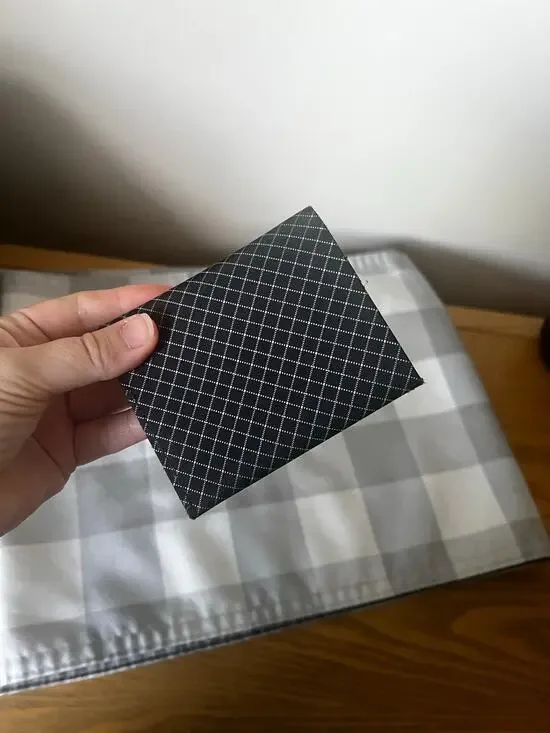 Pioneer Ion Flyfold Card Holder Black White Wallet