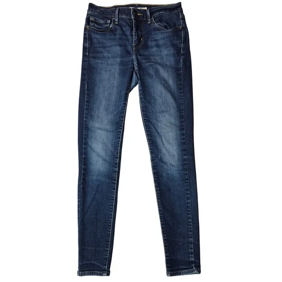 Levi's‎ 710 Super Skinny Jeans Womens 27 Dark Wash Stretch Denim