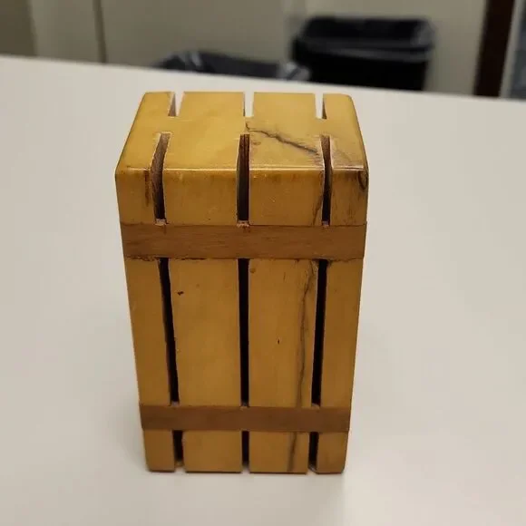 Steak Knife Wooden Block