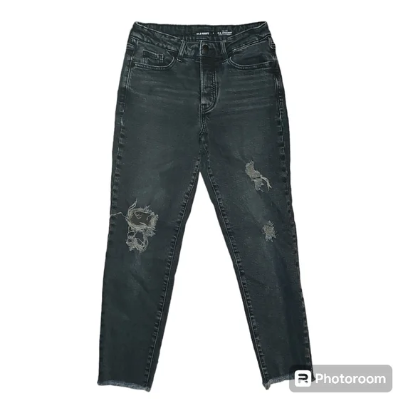 Old Navy High Rise straight.Size 4