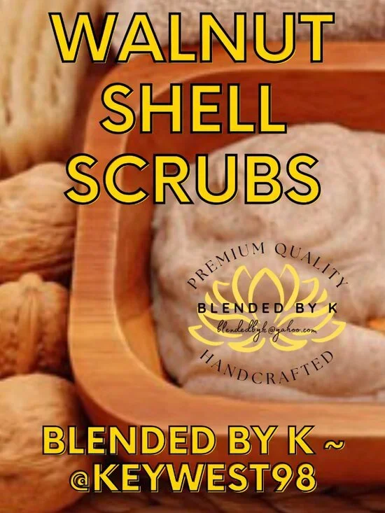 Walnut Shell Scrubs by Blended by K ~ 20 oz