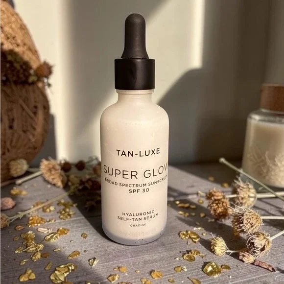 Tan-Luxe - Super Glow SPF 30 Hyaluronic Self-Tan Serum - 50ml 1.69oz *NIB*