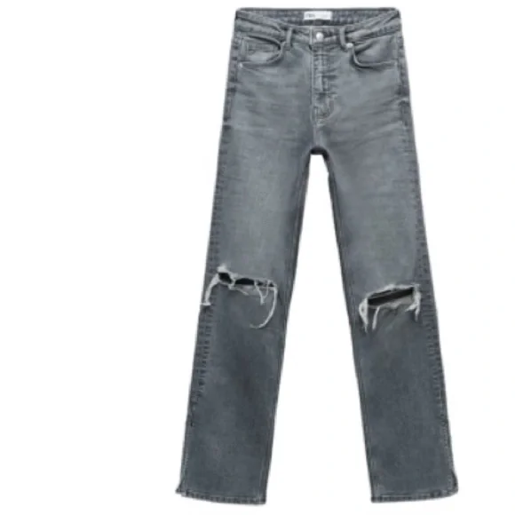 Zara grey stylish jeans