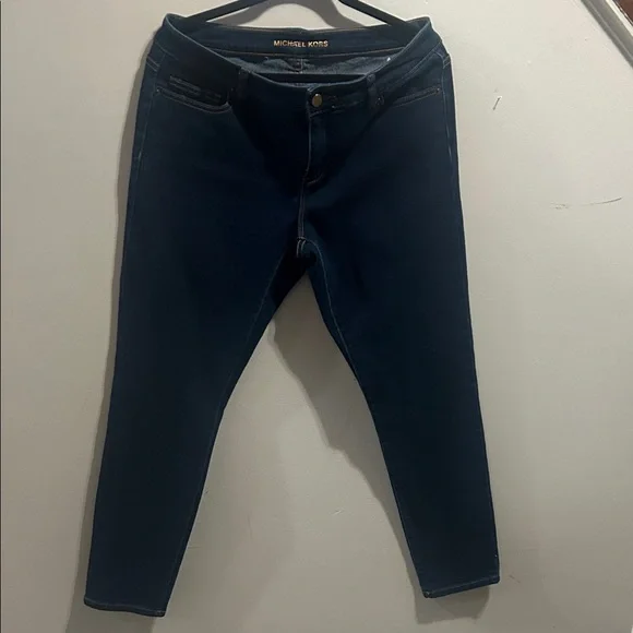 Michael Kors Navy Women's straight leg jeans