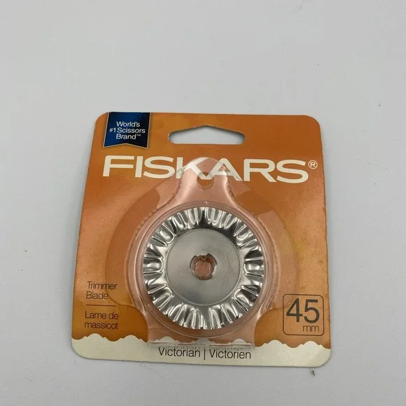 Fiskars 45mm Trimmer‎ Rotary Blade New Pack of 1 NIP Victorian