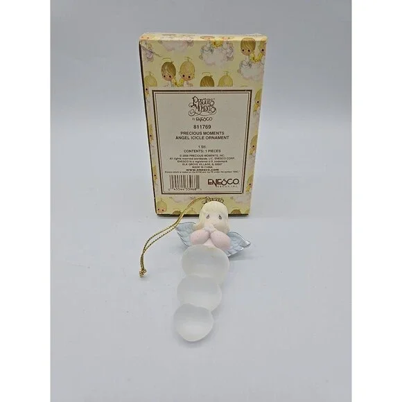 Precious Moments Angel Snowflake hanging Ornament Dated 2000 811769