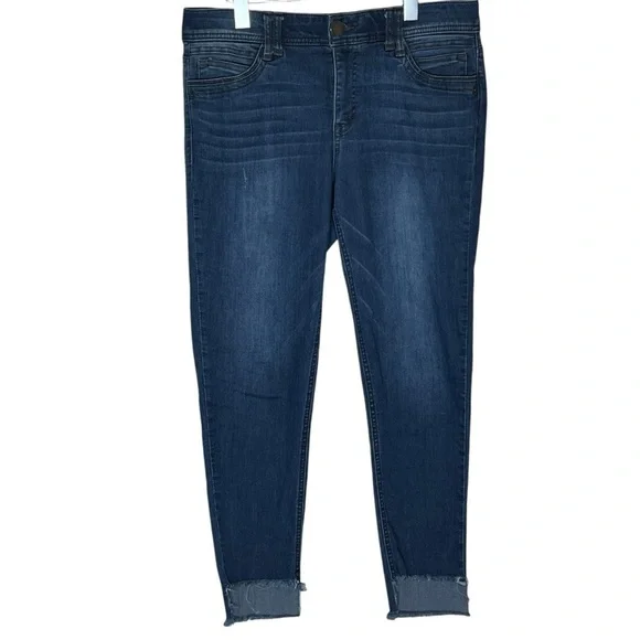 Democracy Ab Technology Step Raw Hem Jeans Women’s 10