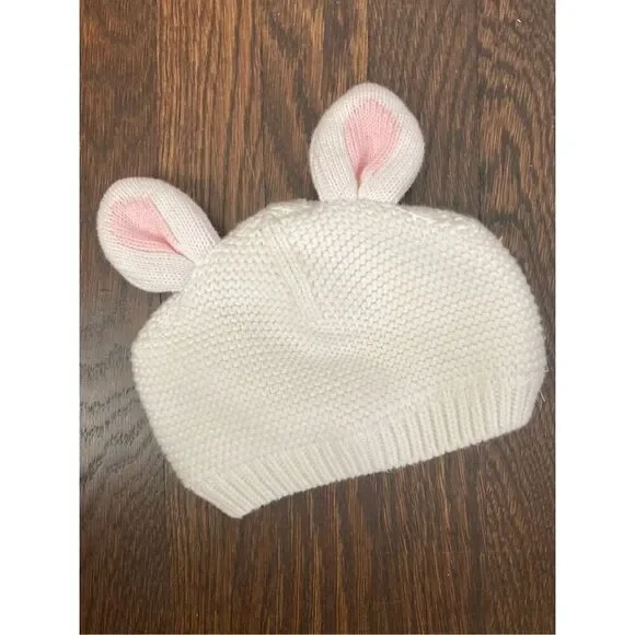 NEW Carter’s Infant Baby 3-9 Months Knot Bunny Ears Hat BUY 2 GET 1 FREE