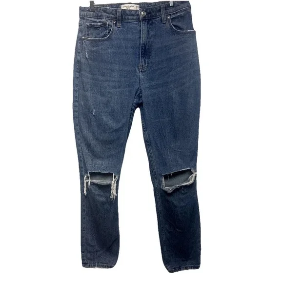 Abercrombie Fitch Skinny   High Rise‎ Jeans Womens Size 29 Curve Love