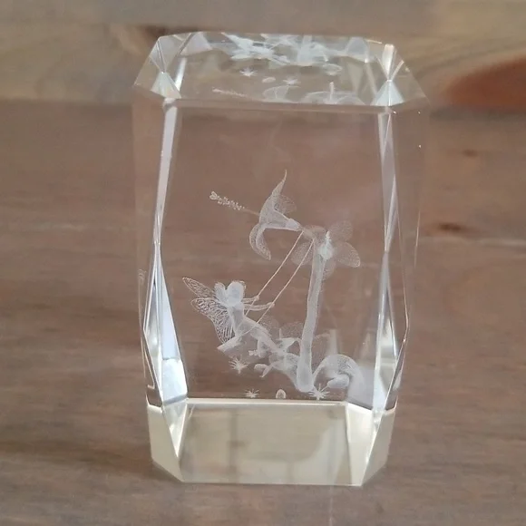 Crystal prism glass