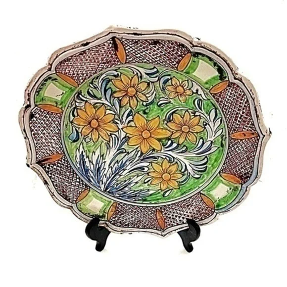 Ugo Zaccagnini Italian Decorative Plate!