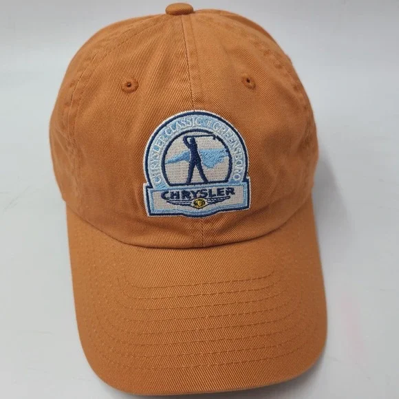 Youth Chrysler Classic‎ Golf Hat Adjustable Strapback Greensboro Orange Casual