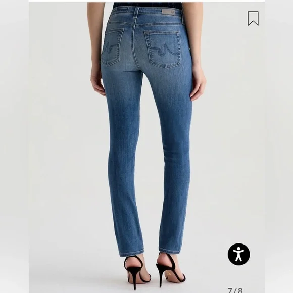 Ag Adriano Goldschmied Classic Blue Jeans.