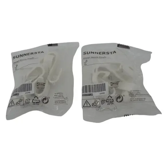Brand New Ikea Sunnersta White Hooks 2 Packs of 5
