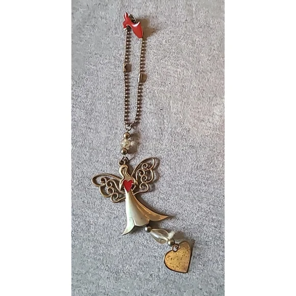 Guardian Angel Mirror Decor/Key Chain by Linx Trade Group. Item #1925