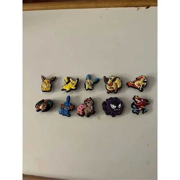 Pokeman Crocs Shoe Charms 10 Pk #2