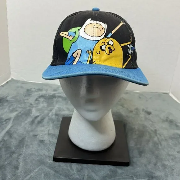 Adventure Time Cartoon Network Authentic Hat Adjustable Heck Yeah Snapback Youth