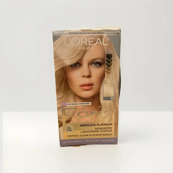 Loreal Paris Feria Absolute Platinum Vegan Formula EXTREME PLATINUM
