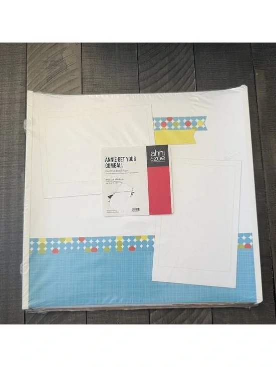 Creative Memories Annie Get Your Gumball Fast2Fab Refill Pages