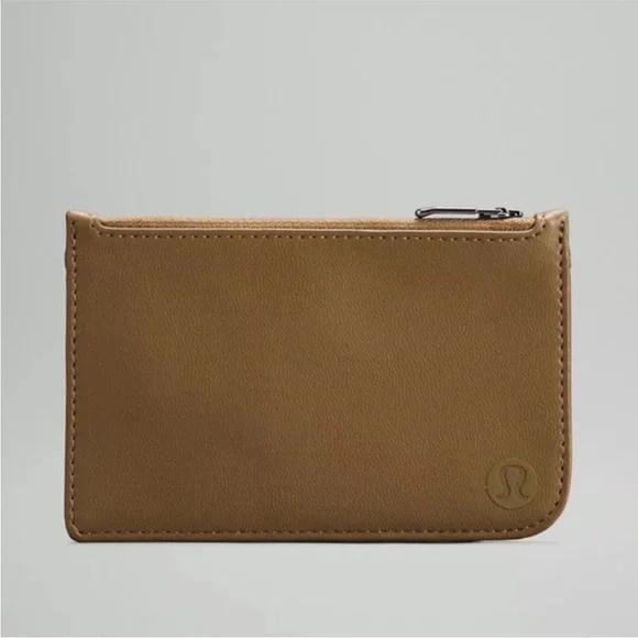 NWT Lululemon City Street Card Case in Artifact brown.