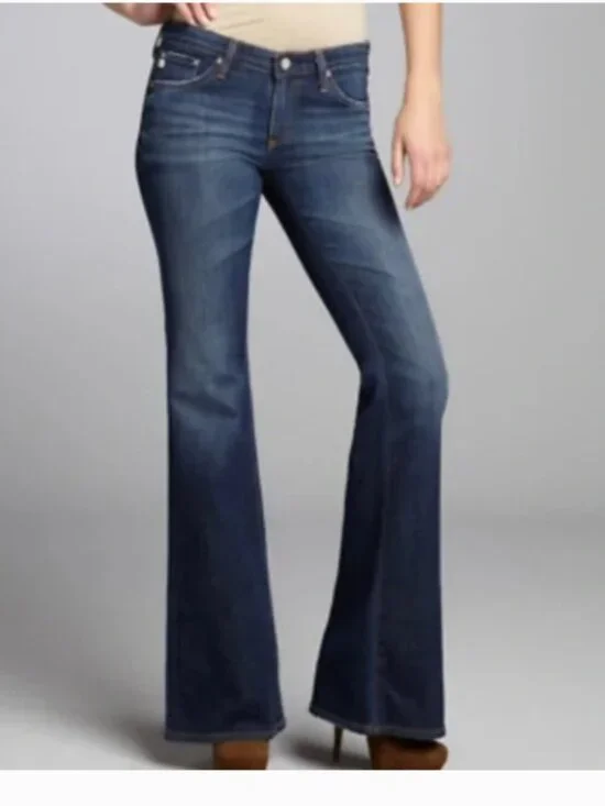 AG Adriano Goldschmied Belle Flare Jeans  Size 30 Regular