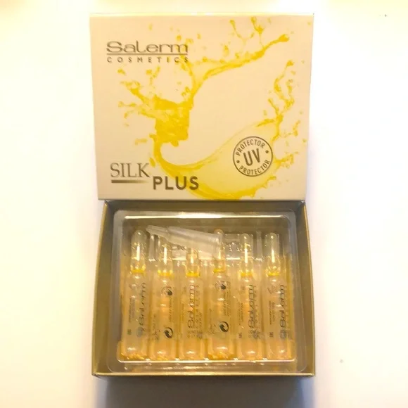 Salerm Silk Plus UV Protector - 12 Vials New