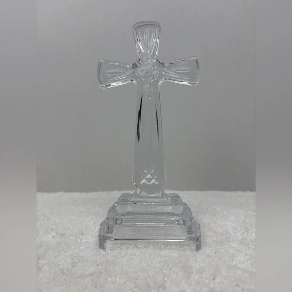 Celebrations by Mikasa Rejoice Glass Crystal Cross-Fine Crystal Glass