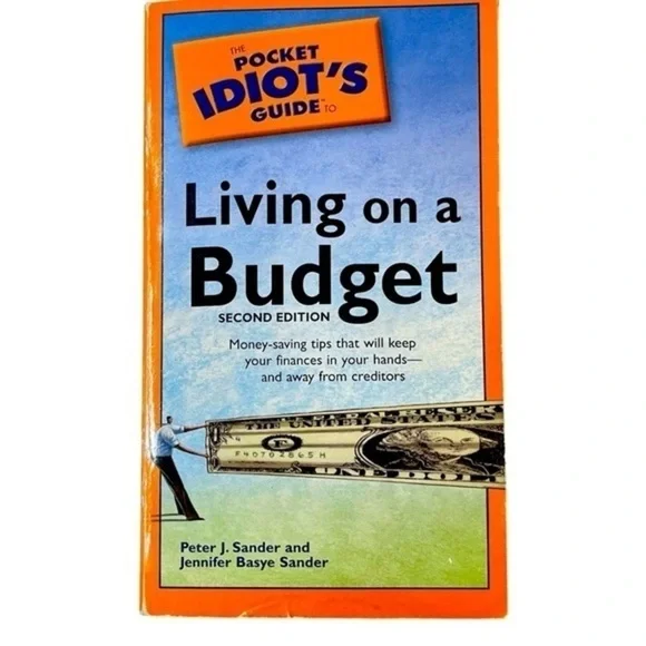 Living on a Budget by pocket idiot’s guide soft cover money saving tips