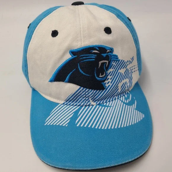 Kids Carolina Panthers Hat Adjustable NFL Team Apparel Blue White NFL Football