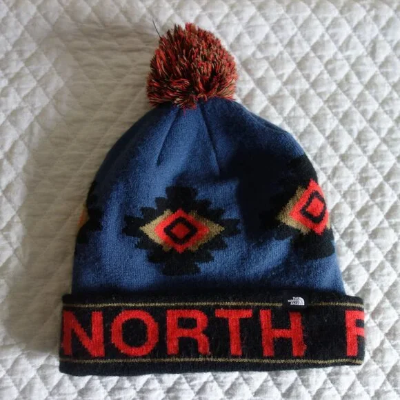 THE NORTH FACE Southwestern Pom Beanie – Youth – One Size