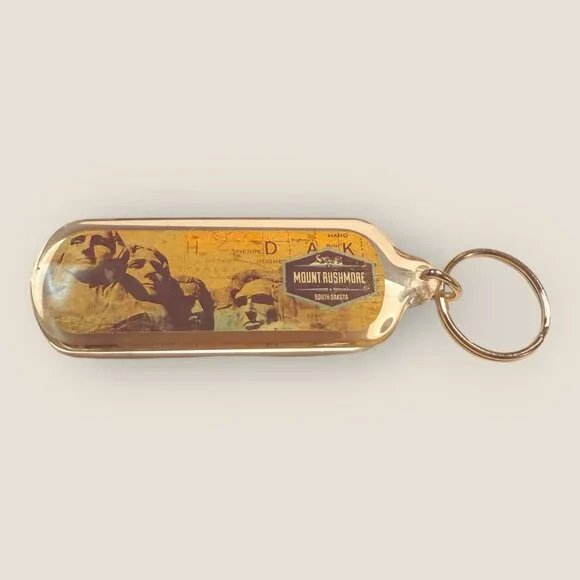 Mount Rushmore South Dakota Souvenir Keychain Keyring