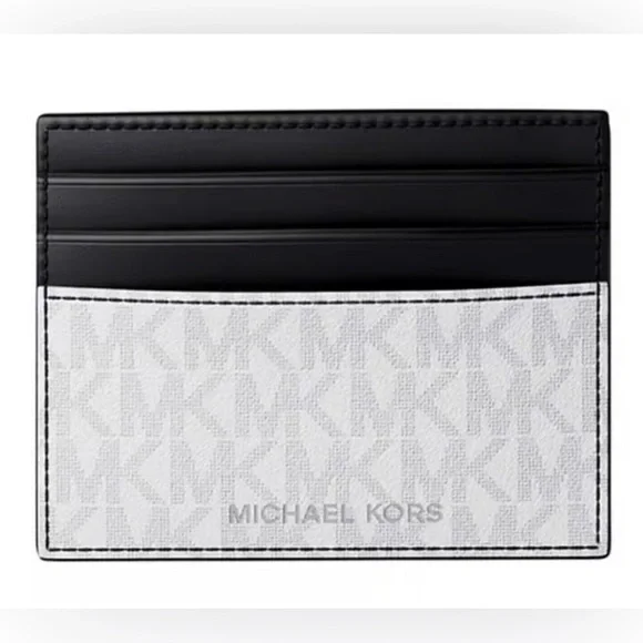 MICHAEL KORS NWT Cooper Signature Logo Card Case
