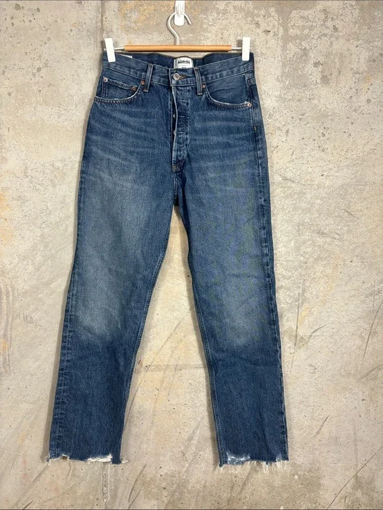 AGOLDE 90's Pinch Waist Jeans  Straight Leg High Rise