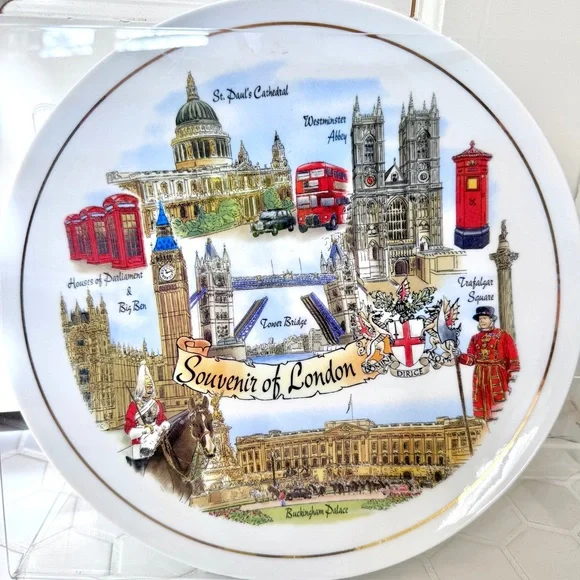 London Souvenir Decorative Plate