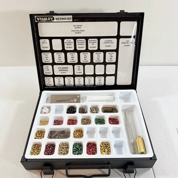 Stanley Residential Lockset Master Rekeying Kit New RARE‎