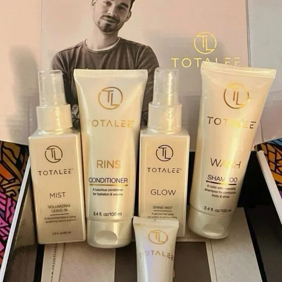 Totalee Hair Care 5-Piece Bundle Shampoo Conditioner Leave-In Cream Mist NEW