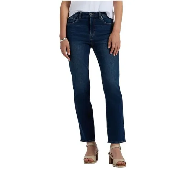 Buffalo David Bitton Alyssa High Rise Straight Leg Jeans