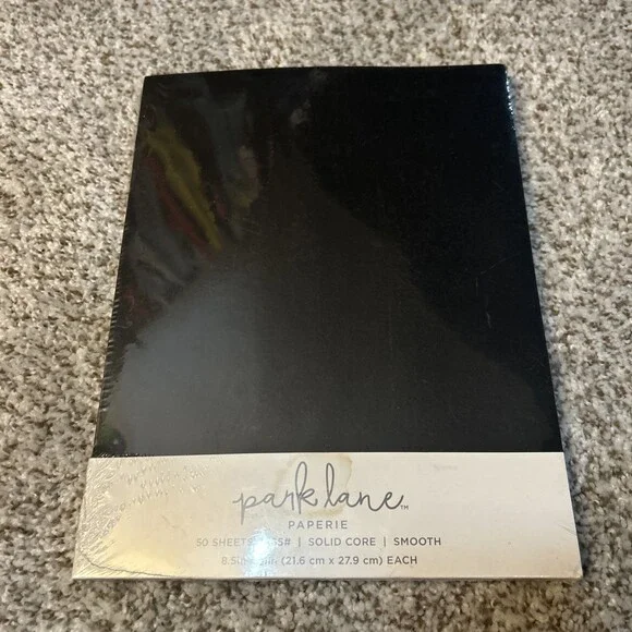Park Lane Paperie Black 50sheets