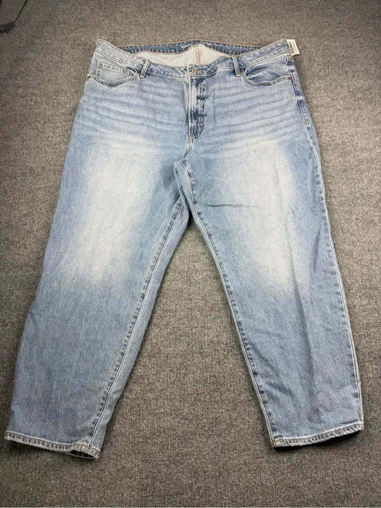Old Navy OG Straight High Rise Jeans, Blue, Size 24