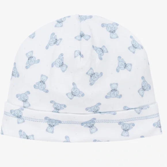 Magnolia Baby Cotton BaBy Hat Blue Bears NWT
