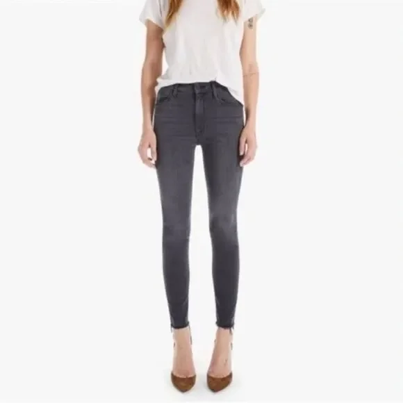 MOTHER Looker Ankle Fray Rebels And Lovers size 27
