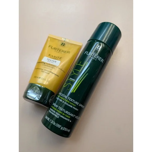 Rene Furterer Style Texture Spray Vegetal Shine Shampoo Lot New