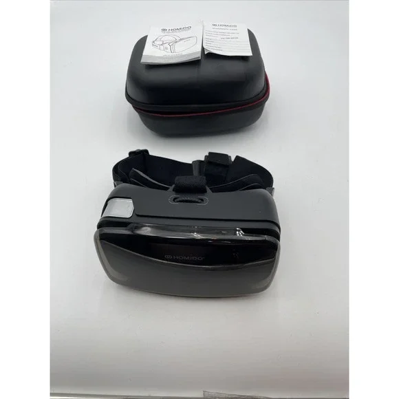 Homido V2 Virtual Reality Headset for Smartphone With Case & Manuals