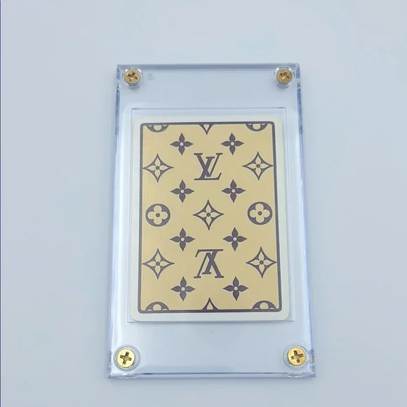 10♦️Authentic Louis Vuitton Monogram 10 of Diamonds Playing Card