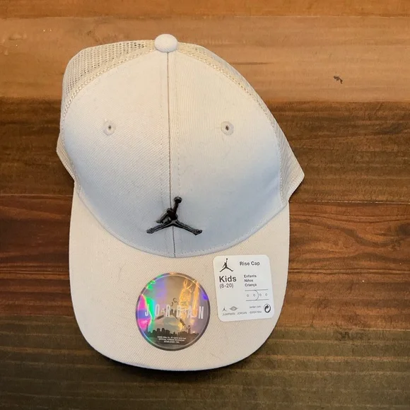 Jordan Kids Beige Cap with Logo
