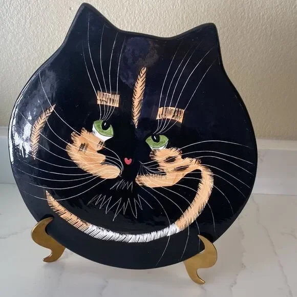 Mrs Cat Plate
