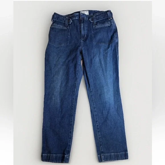 We The Free Women's Classic Blue Straight Leg Jeans size 30