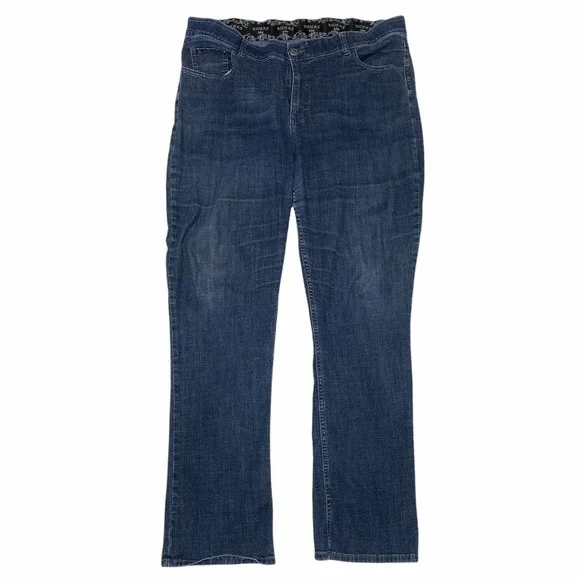 RIDERS By Lee Dark Wash Straight Leg Denim Jeans