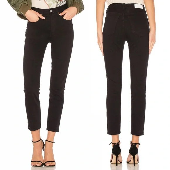 RE/DONE Originals Double Needle Crop Jeans